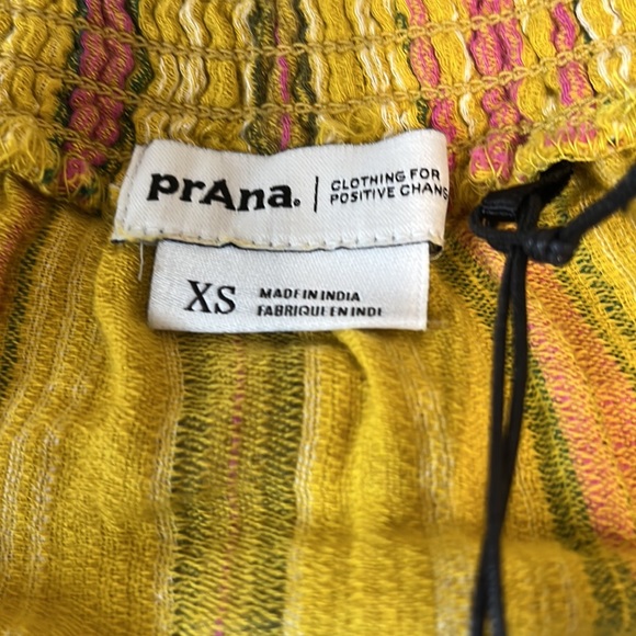 Prana Leapfrog Stripe Little Palm Organic Cotton Cami - Picture 7 of 11